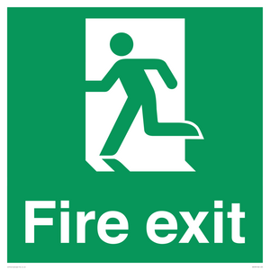 Final fire exit